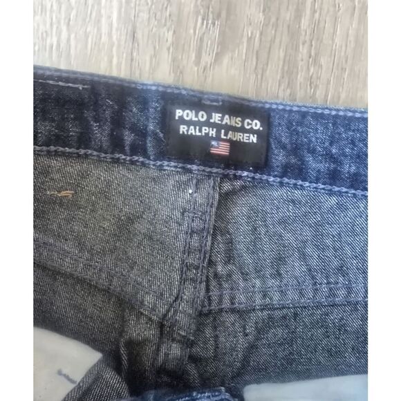 Polo Jeans Ralph Lauren Tattoo Bootcut Denim Blue Jeans Womens Size 0x30 - Picture 5 of 13